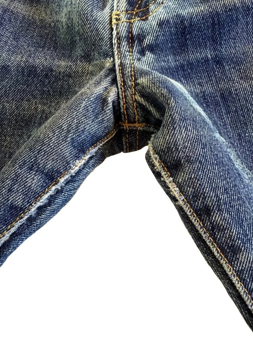 VTG Levis 501 Men’s 29x30 Button Fly Jeans Distressed Grunge Faded Pocket Y2K